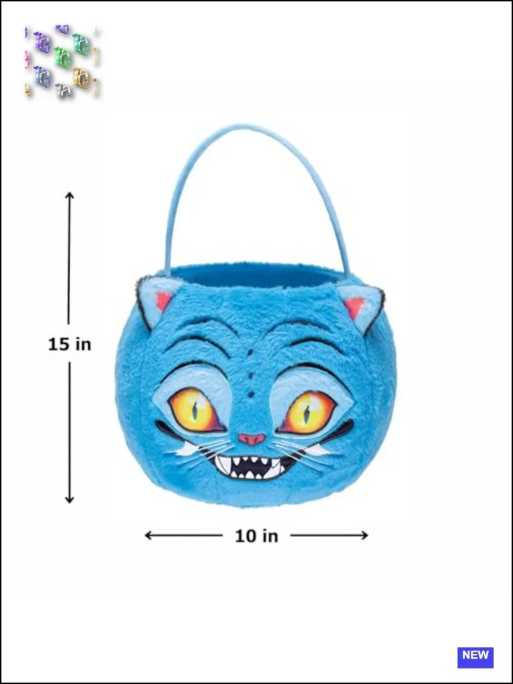 Officially Licensed K-Pop Demon Hunters Derpy Treat Pail - Plush Halloween